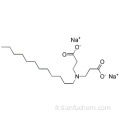 Bêta-Alanine, N- (2-carboxyéthyl) -N-dodécyl-, sel monosodique CAS 14960-06-6